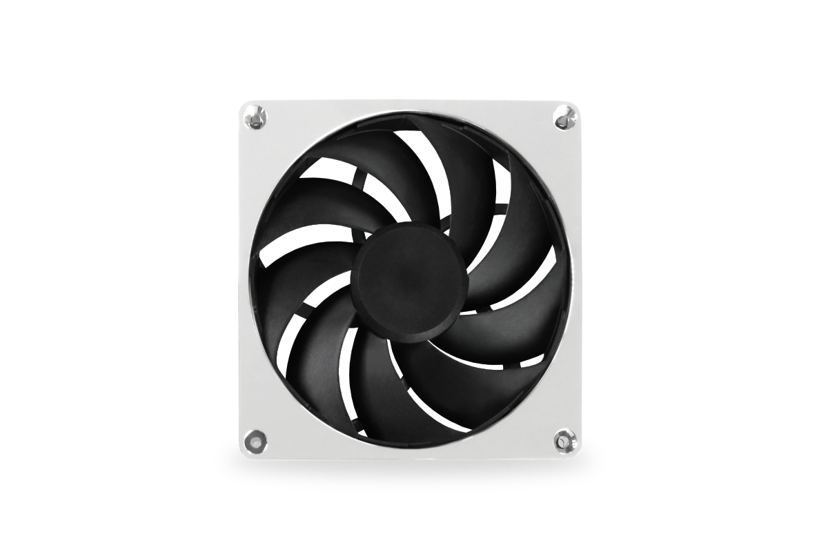 Alphacool Apex Stealth Metal Fan 2500rpm Chrome (140mm)