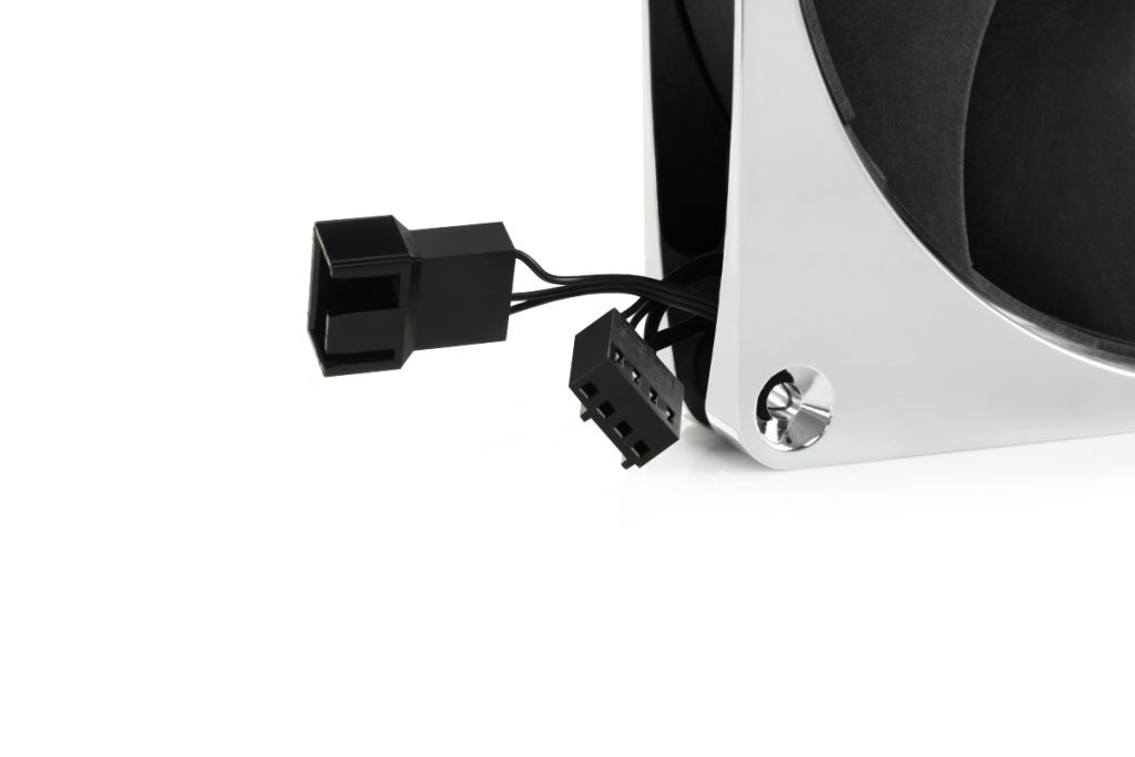 Alphacool Apex Stealth Metal Fan 2500rpm Chrome (140mm)
