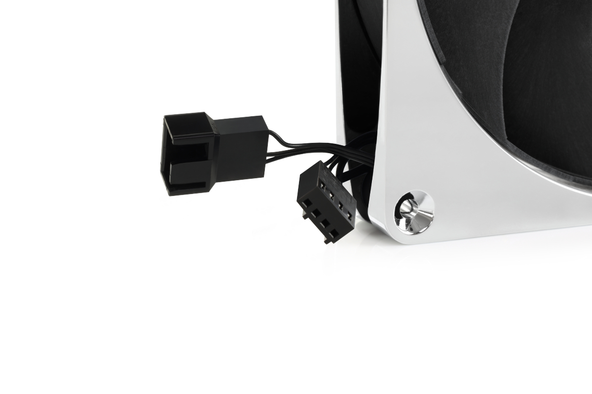 Alphacool Apex Stealth Metal Fan 2500rpm Chrome (140mm)