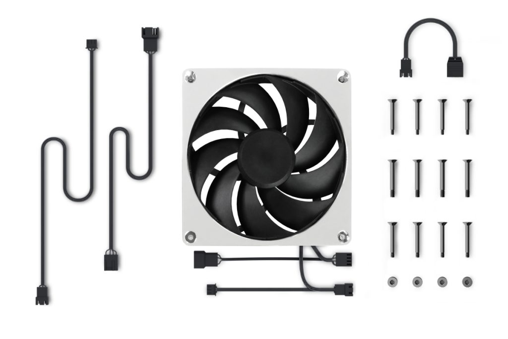 Alphacool Apex Stealth Metal Fan 2500rpm Chrome (140mm)