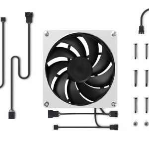 Alphacool Apex Stealth Metal Fan 2500rpm Chrome (140mm)