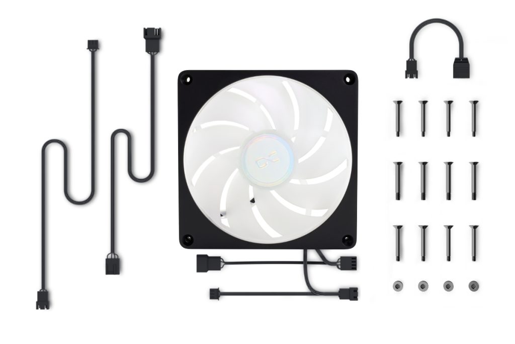 Alphacool Apex Stealth Metall Aurora Fan 2000rpm Black (140x140x25mm)