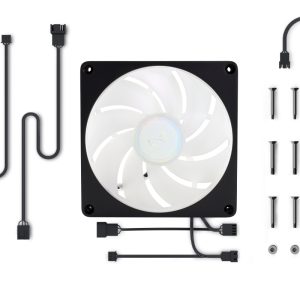 Alphacool Apex Stealth Metall Aurora Fan 2000rpm Black (140x140x25mm)