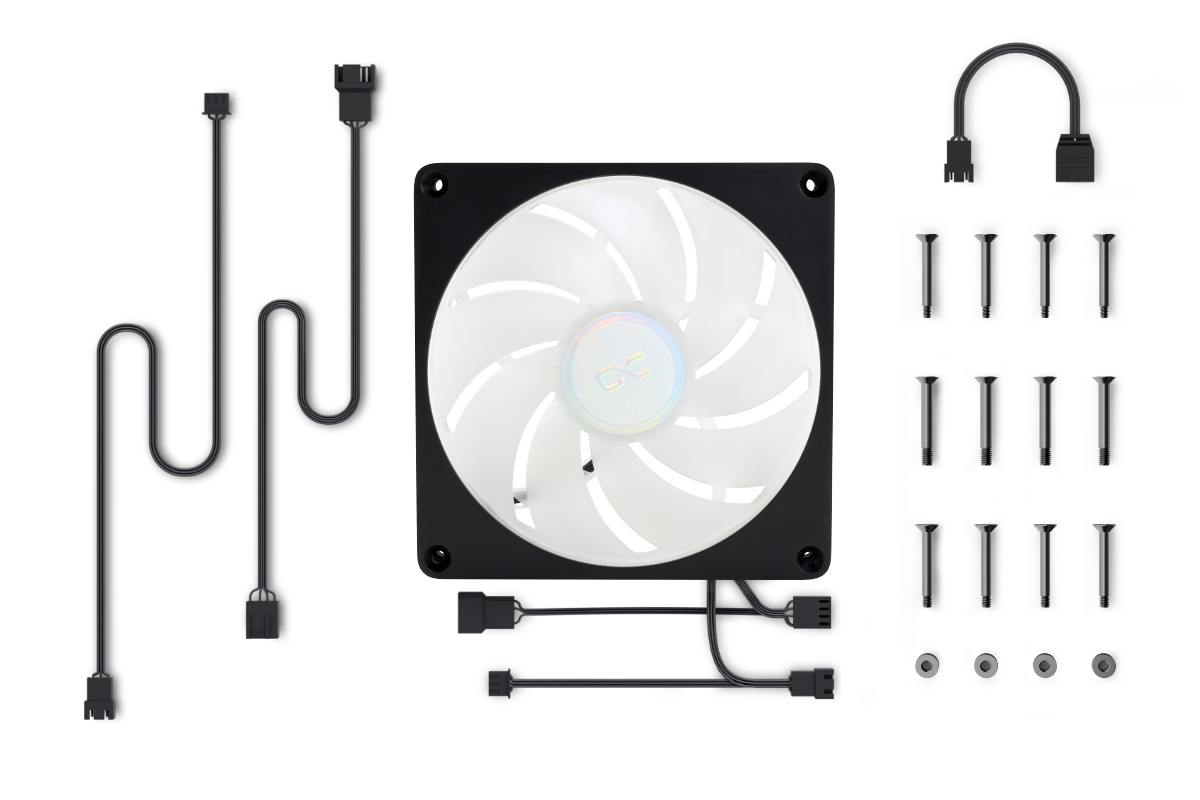 Alphacool Apex Stealth Metall Aurora Fan 2000rpm Black (140x140x25mm)
