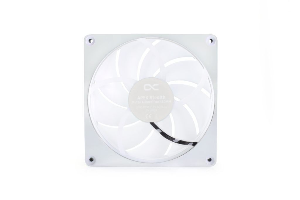 Alphacool Apex Stealth Metall Aurora Fan 2000rpm Chrome (140x140x25mm)
