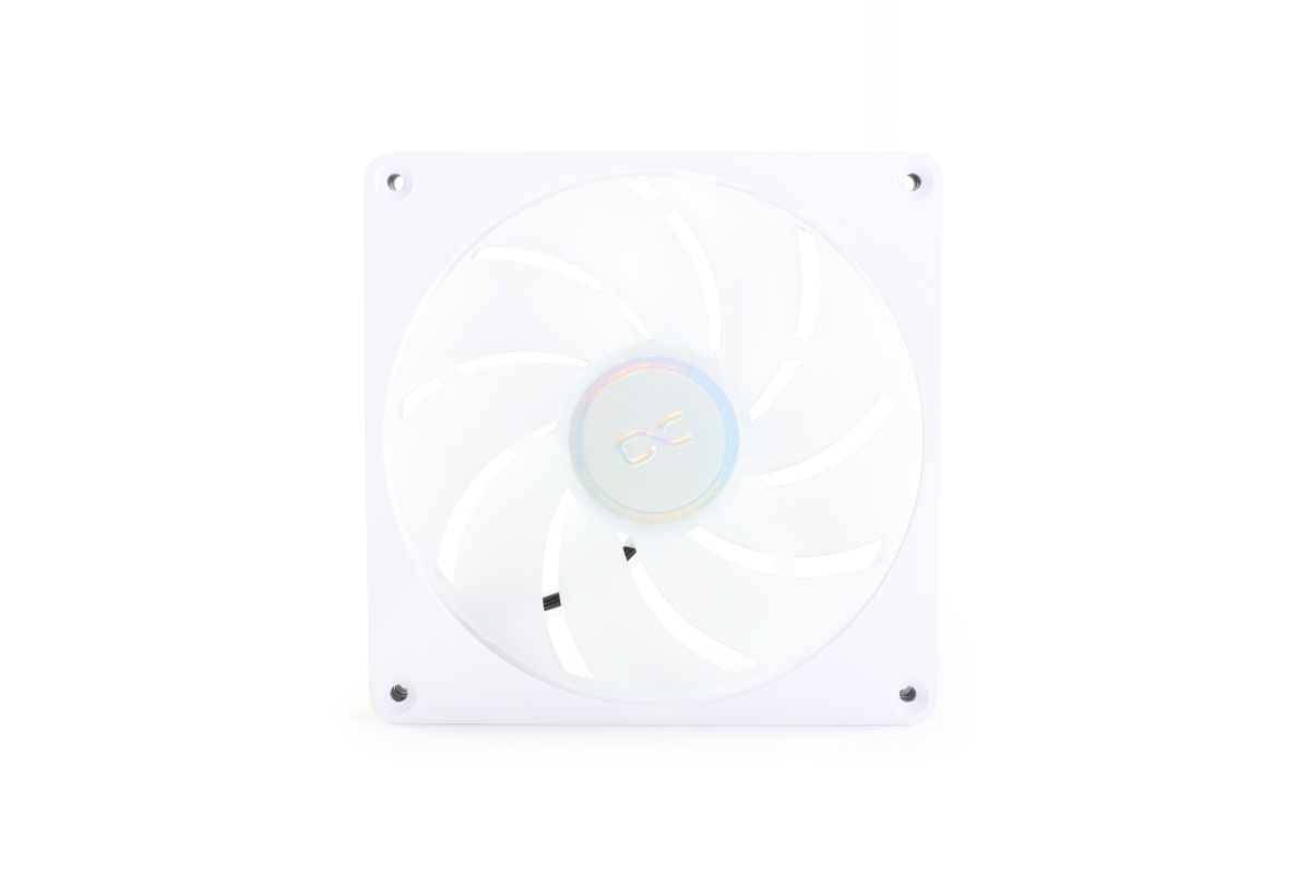 Alphacool Apex Stealth Metall Aurora 2000rpm Fan White (140x140x25mm)