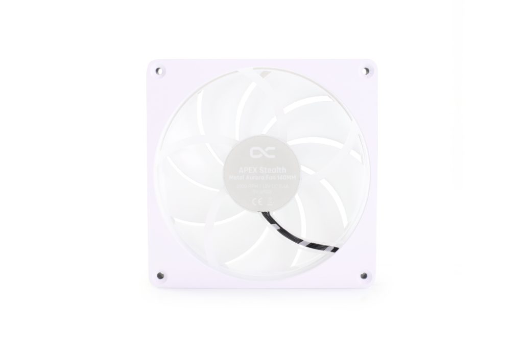 Alphacool Apex Stealth Metall Aurora 2000rpm Fan White (140x140x25mm)