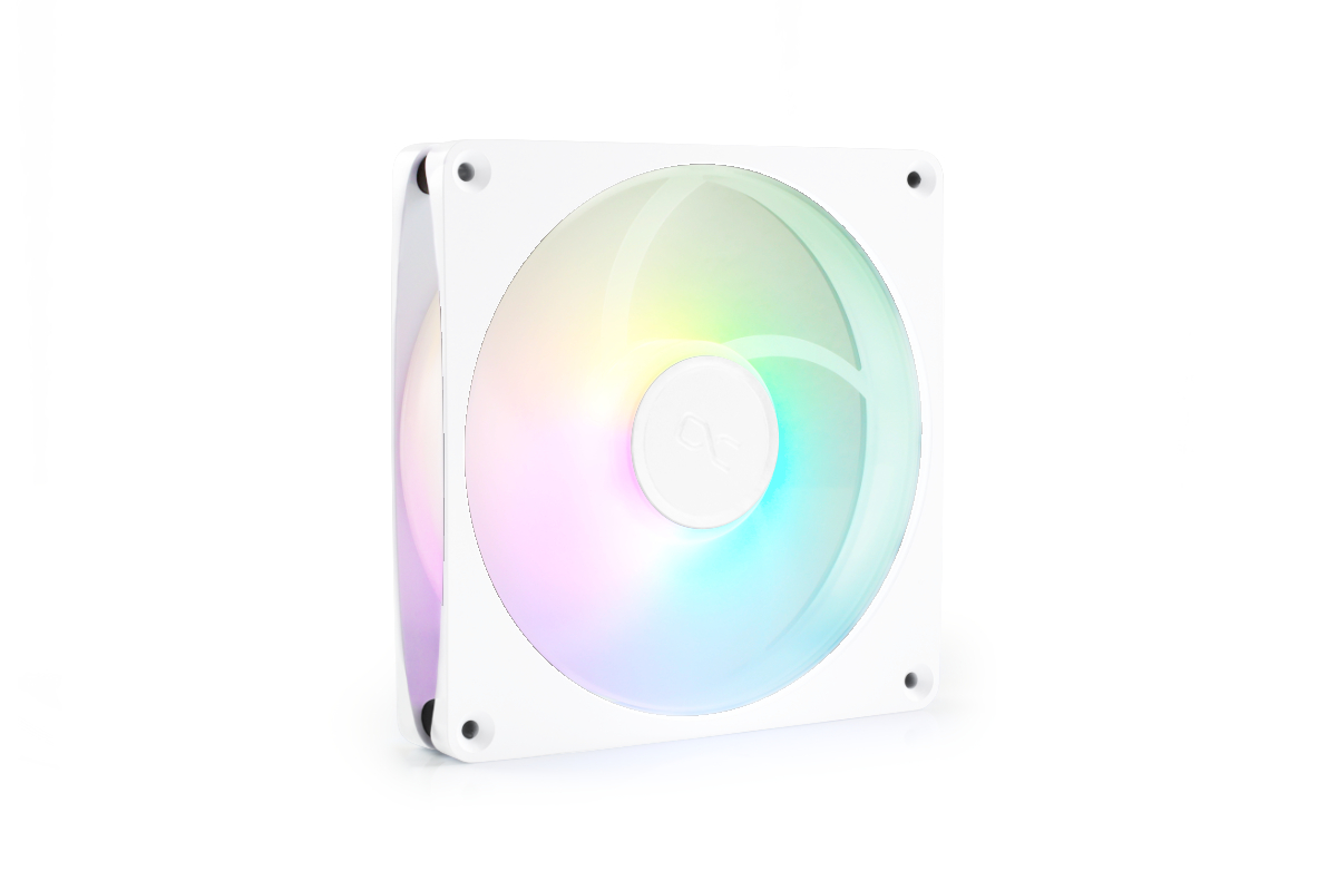 Alphacool Apex Stealth Metall Aurora 2000rpm Fan White (140x140x25mm)