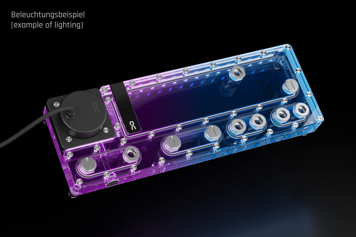 Alphacool Core Distro Plate 360 Right D5/DDC V.2 with D5 Apex pump