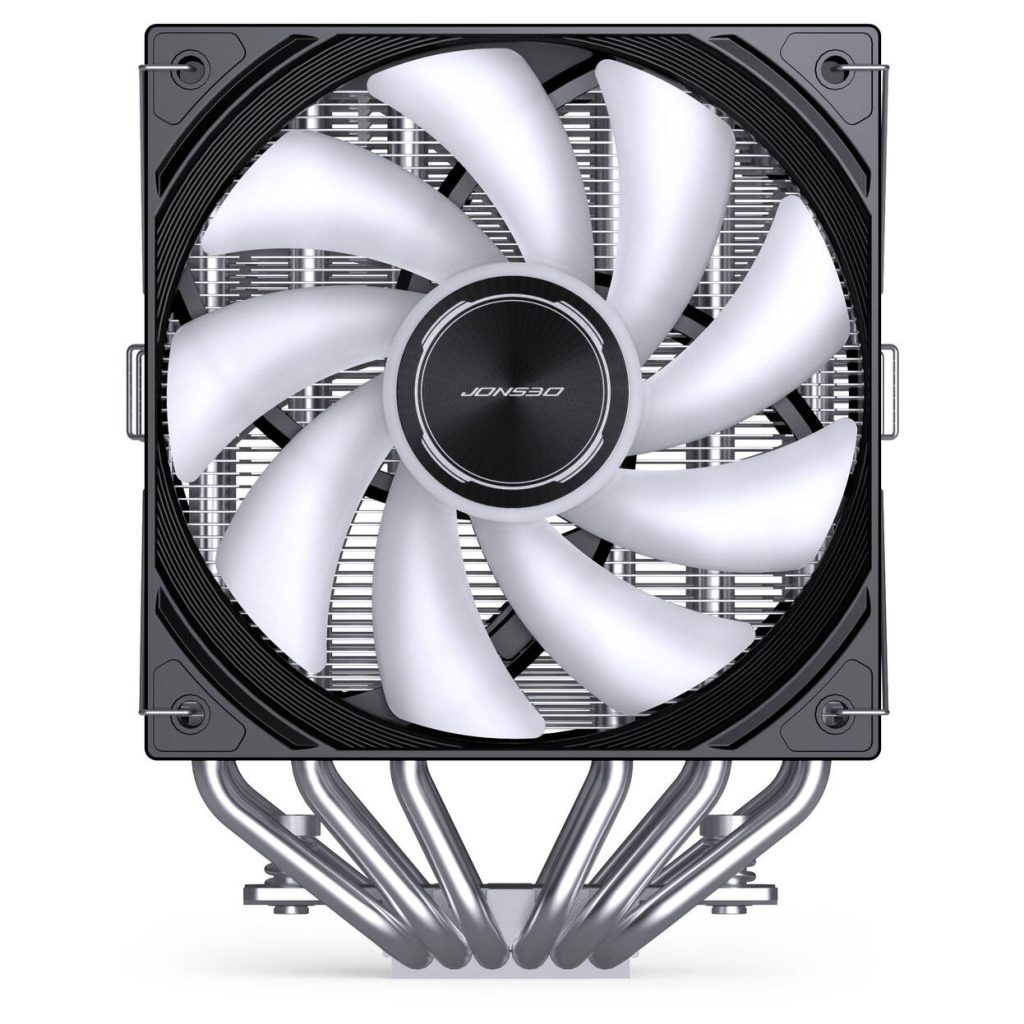 Jonsbo CA80 CPU Cooler, Dual-Tower, 2 x 120mm, PWM, RGB - black