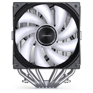 Jonsbo CA80 CPU Cooler, Dual-Tower, 2 x 120mm, PWM, RGB - black