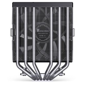 Jonsbo CA80 CPU Cooler, Dual-Tower, 2 x 120mm, PWM, RGB - black