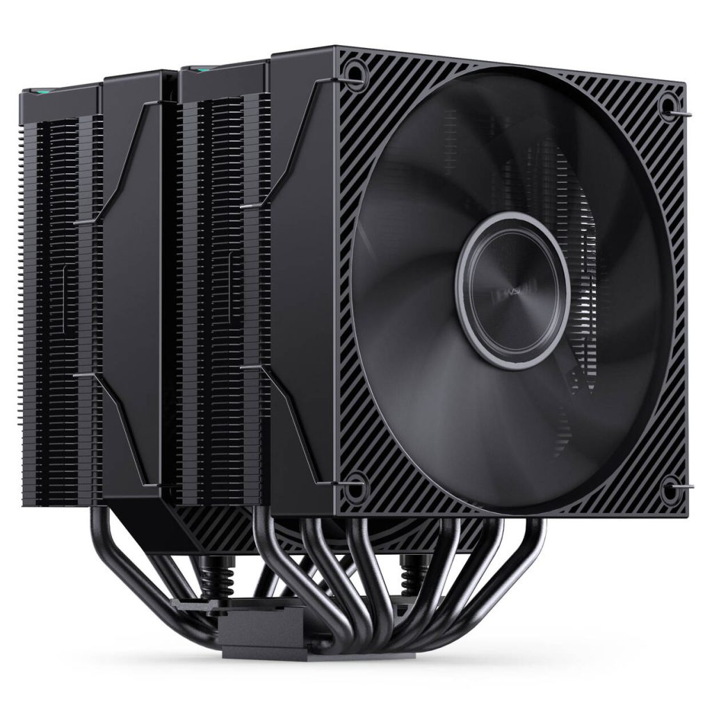 Jonsbo CA90 CPU Cooler, Dual-Tower, 1 x 130mm / 1 x 120mm, PWM, ARGB - black