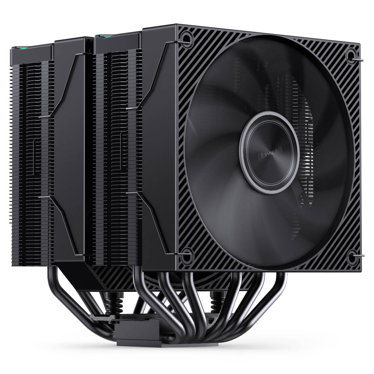 Jonsbo CA90 CPU Cooler, Dual-Tower, 1 x 130mm / 1 x 120mm, PWM, ARGB - black