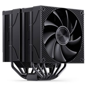 Jonsbo CA90 CPU Cooler, Dual-Tower, 1 x 130mm / 1 x 120mm, PWM, ARGB - black