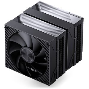 Jonsbo CA90 CPU Cooler, Dual-Tower, 1 x 130mm / 1 x 120mm, PWM, ARGB - black