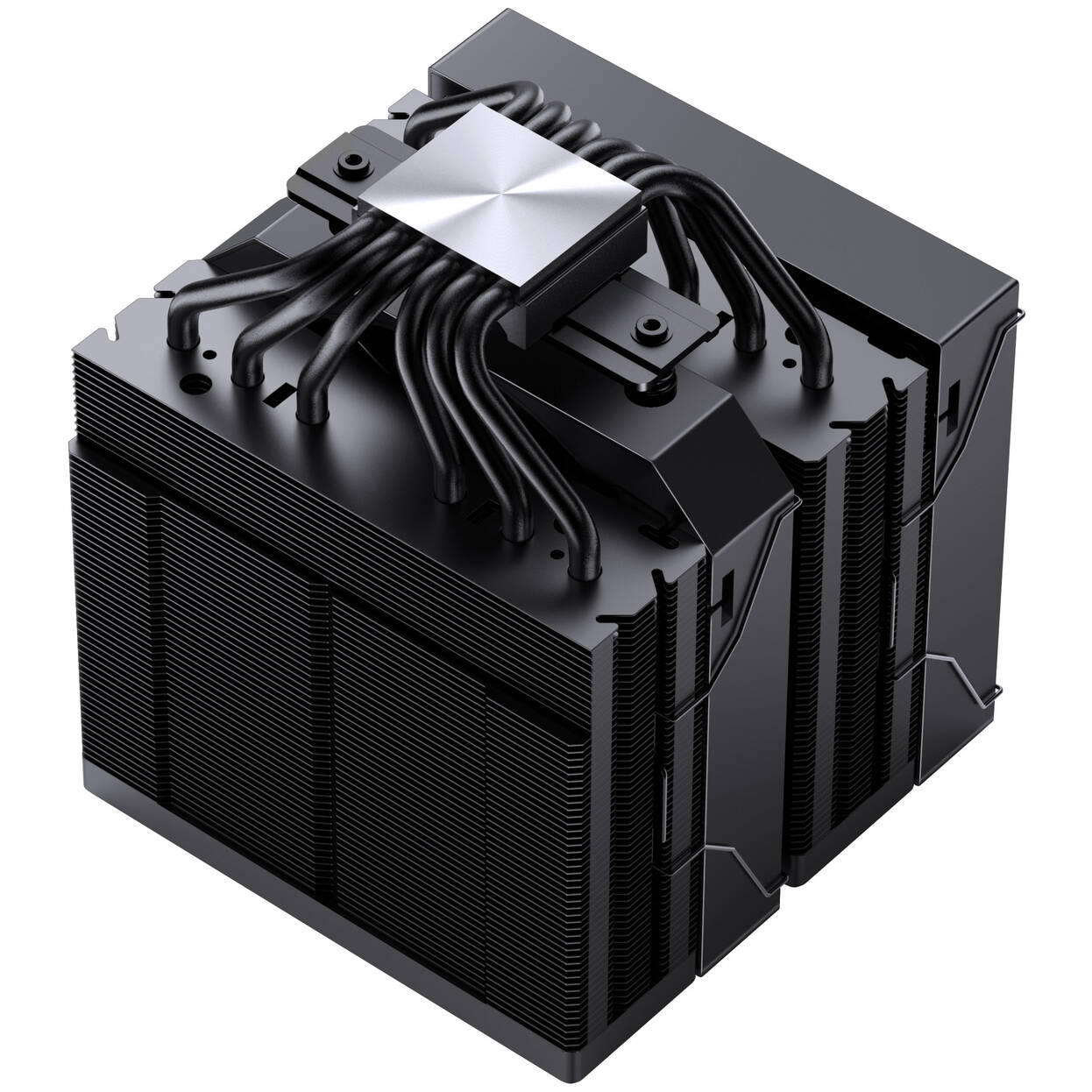 Jonsbo CA90 CPU Cooler, Dual-Tower, 1 x 130mm / 1 x 120mm, PWM, ARGB - black