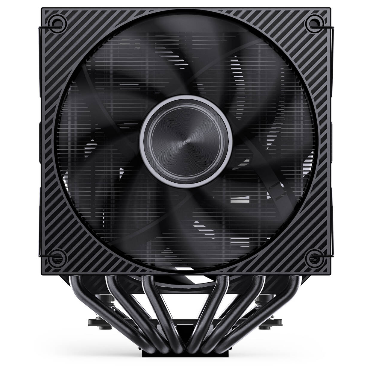 Jonsbo CA90 CPU Cooler, Dual-Tower, 1 x 130mm / 1 x 120mm, PWM, ARGB - black
