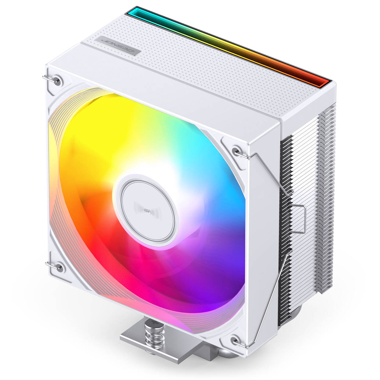 Jonsbo CB40 CPU Cooler, PWM, RGB - white
