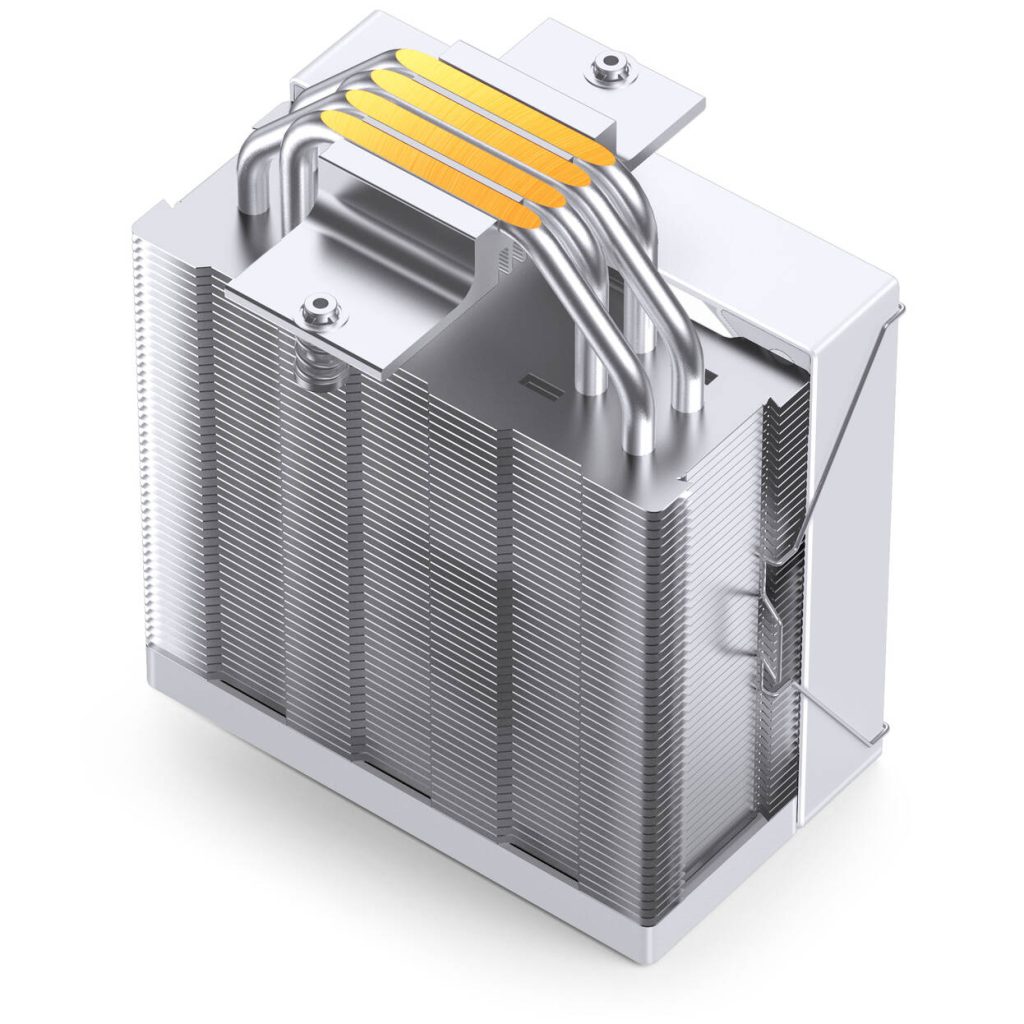 Jonsbo CB40 CPU Cooler, PWM, RGB - white