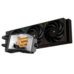 Thermalright Wonder Vision 360 UB ARGB AiO Water Cooling, ARGB, 6.67” OLED Display – 360mm, black