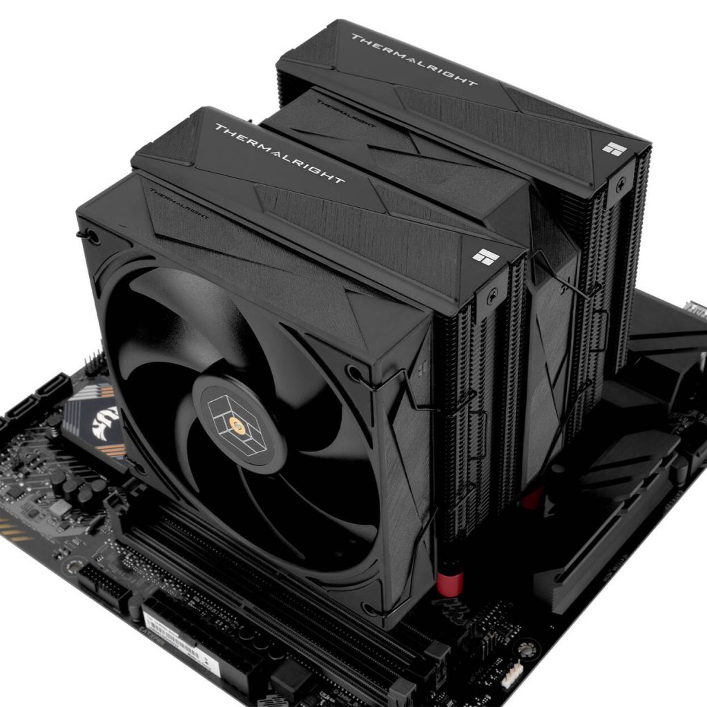 Thermalright Royal Pretor 130 CPU Cooler, Dual-Tower - 1x 120mm, 1x 130mm, black