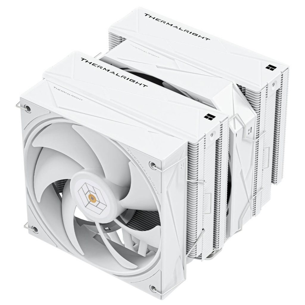 Thermalright Royal Pretor 130 CPU Cooler, Dual-Tower - 1x 120mm, 1x 130mm, white