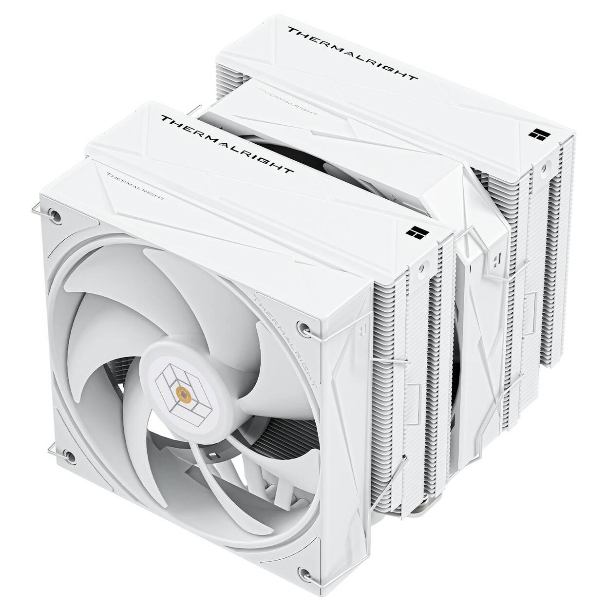 Thermalright Royal Pretor 130 CPU Cooler, Dual-Tower - 1x 120mm, 1x 130mm, white