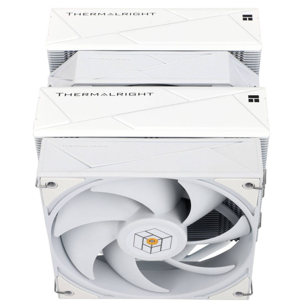 Thermalright Royal Pretor 130 CPU Cooler, Dual-Tower - 1x 120mm, 1x 130mm, white
