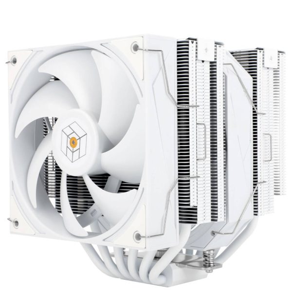 Thermalright Royal Pretor 130 CPU Cooler, Dual-Tower – 1x 120mm, 1x 130mm, white