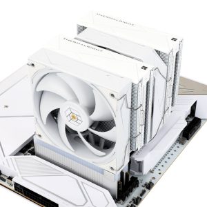 Thermalright Royal Pretor 130 CPU Cooler, Dual-Tower - 1x 120mm, 1x 130mm, white