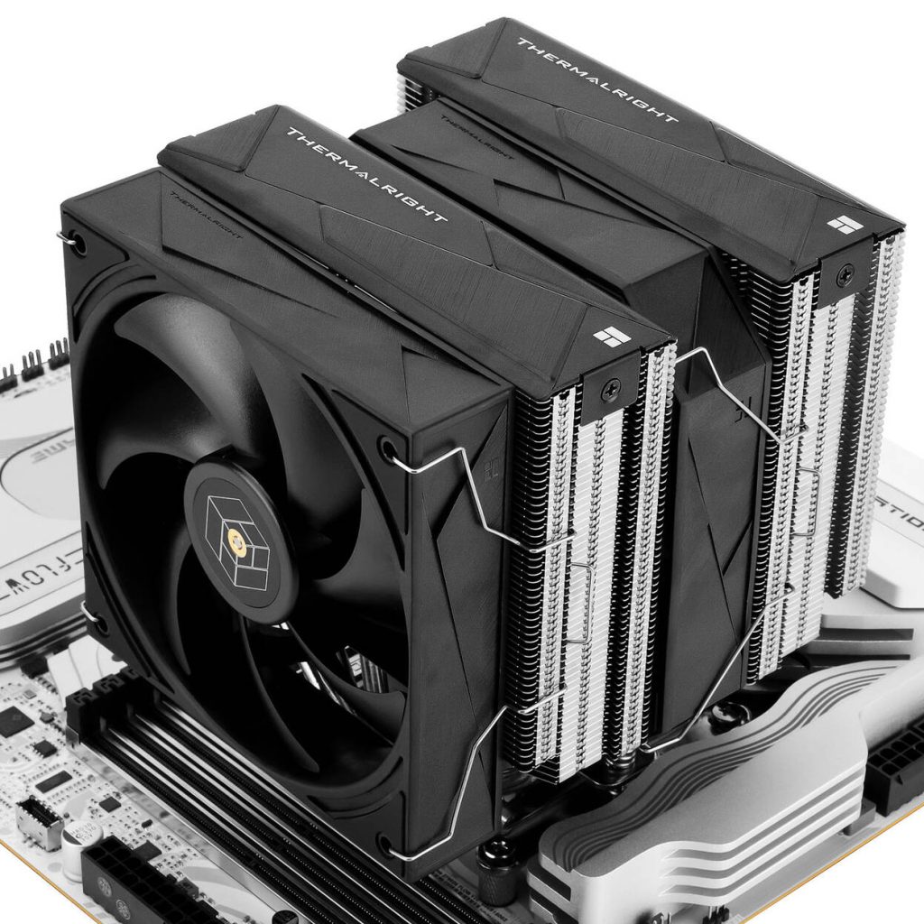 Thermalright Royal Pretor CPU Cooler, Dual Tower - 120mm and 130mm, black
