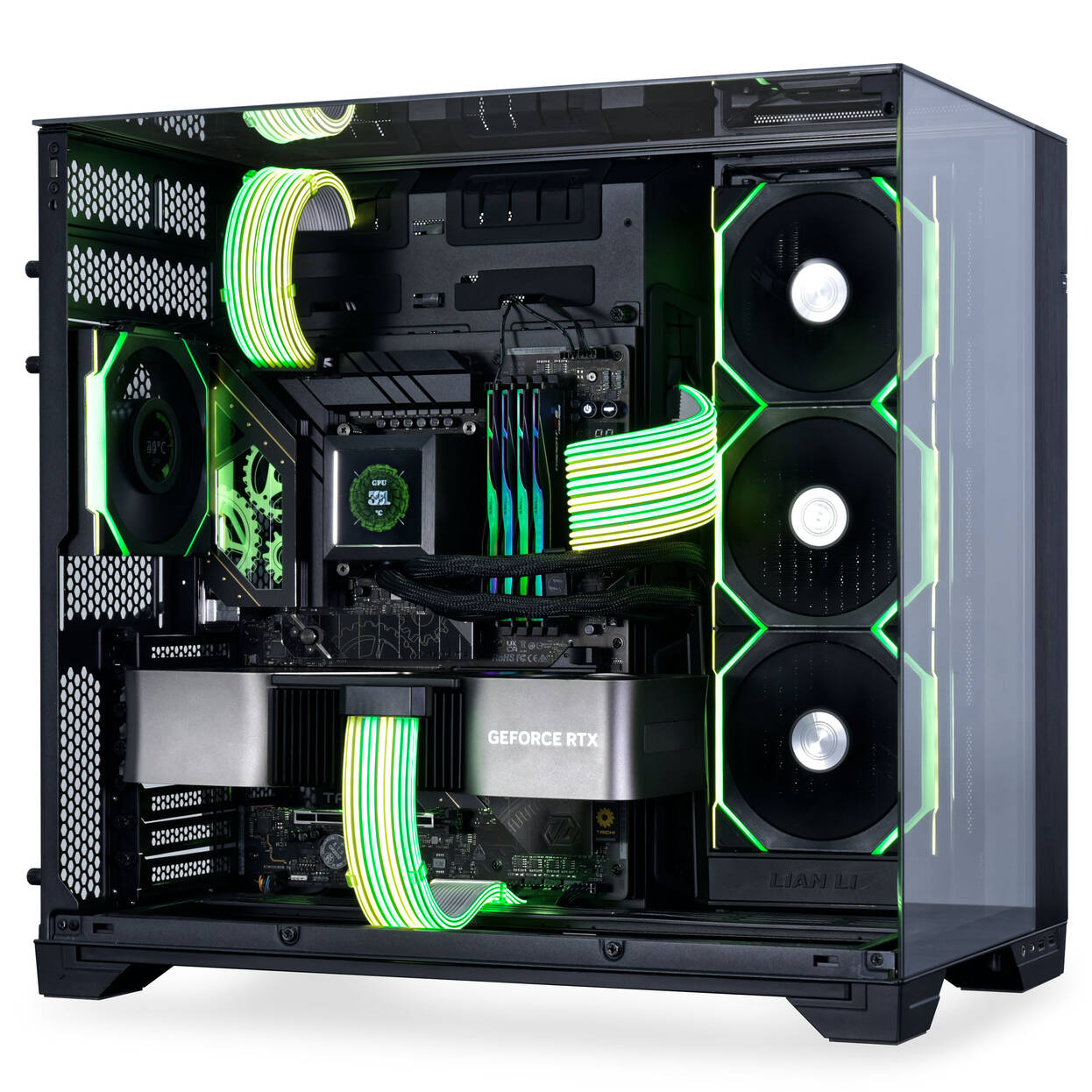 Lian Li Strimer Wireless 24-Pin RGB Motherboard Cable + Controller + 2x 8-Pin CPU Cables