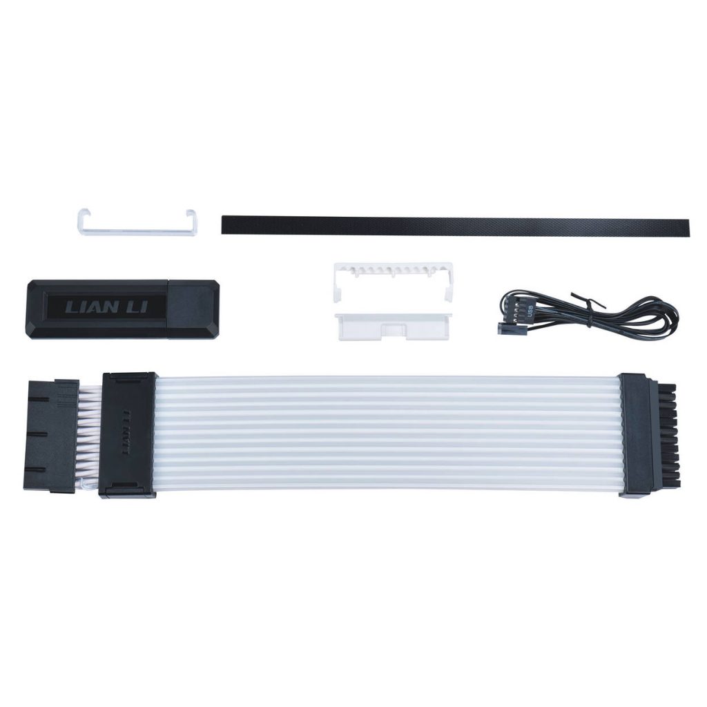 Lian Li Strimer Wireless 24-Pin RGB Motherboard Cable + Controller + 2x 8-Pin CPU Cables