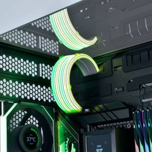 Lian Li Strimer Wireless 24-Pin RGB Motherboard Cable + Controller + 2x 8-Pin CPU Cables