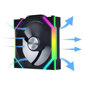Lian Li O11D EVO RGB, Tempered Glass +UNI FAN SL Wireless aRGB Fans, 3-pack - Black