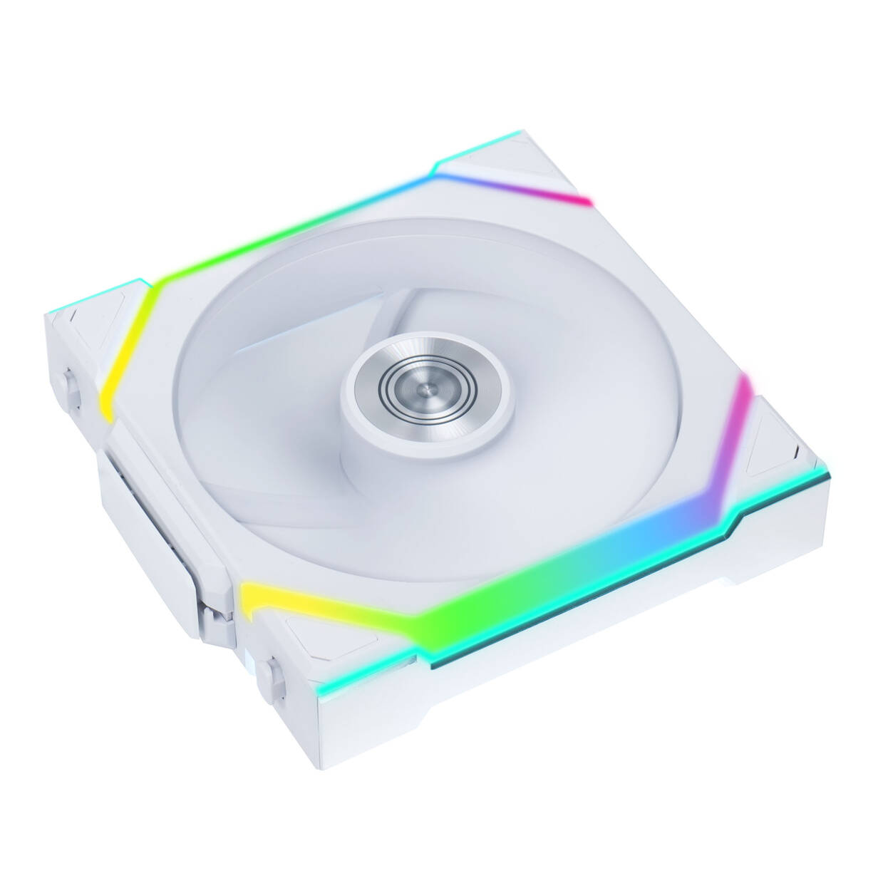 Lian Li O11D EVO RGB, Tempered Glass +UNI FAN SL Wireless aRGB Fans, 3-pack - White