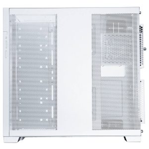 Lian Li O11D EVO RGB, Tempered Glass +UNI FAN SL Wireless aRGB Fans, 3-pack - White