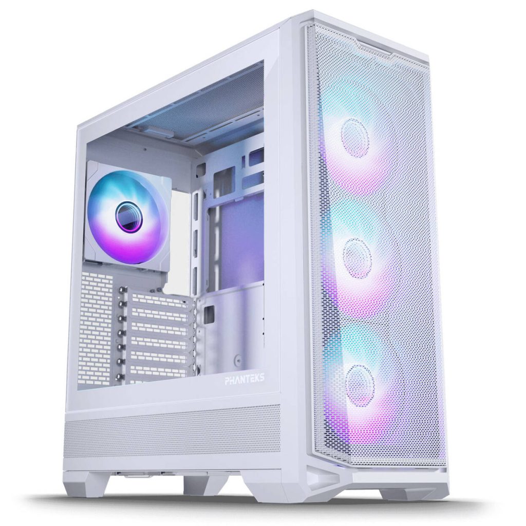 Phanteks Eclipse G400A PC Case + Glacier M25 Gen2 AiO Water Cooling - White