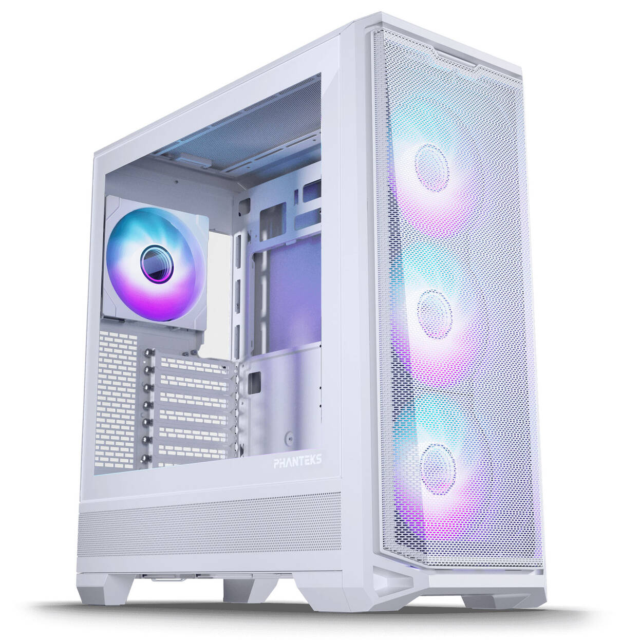 Phanteks Eclipse G400A PC Case + Glacier M25 Gen2 AiO Water Cooling - White