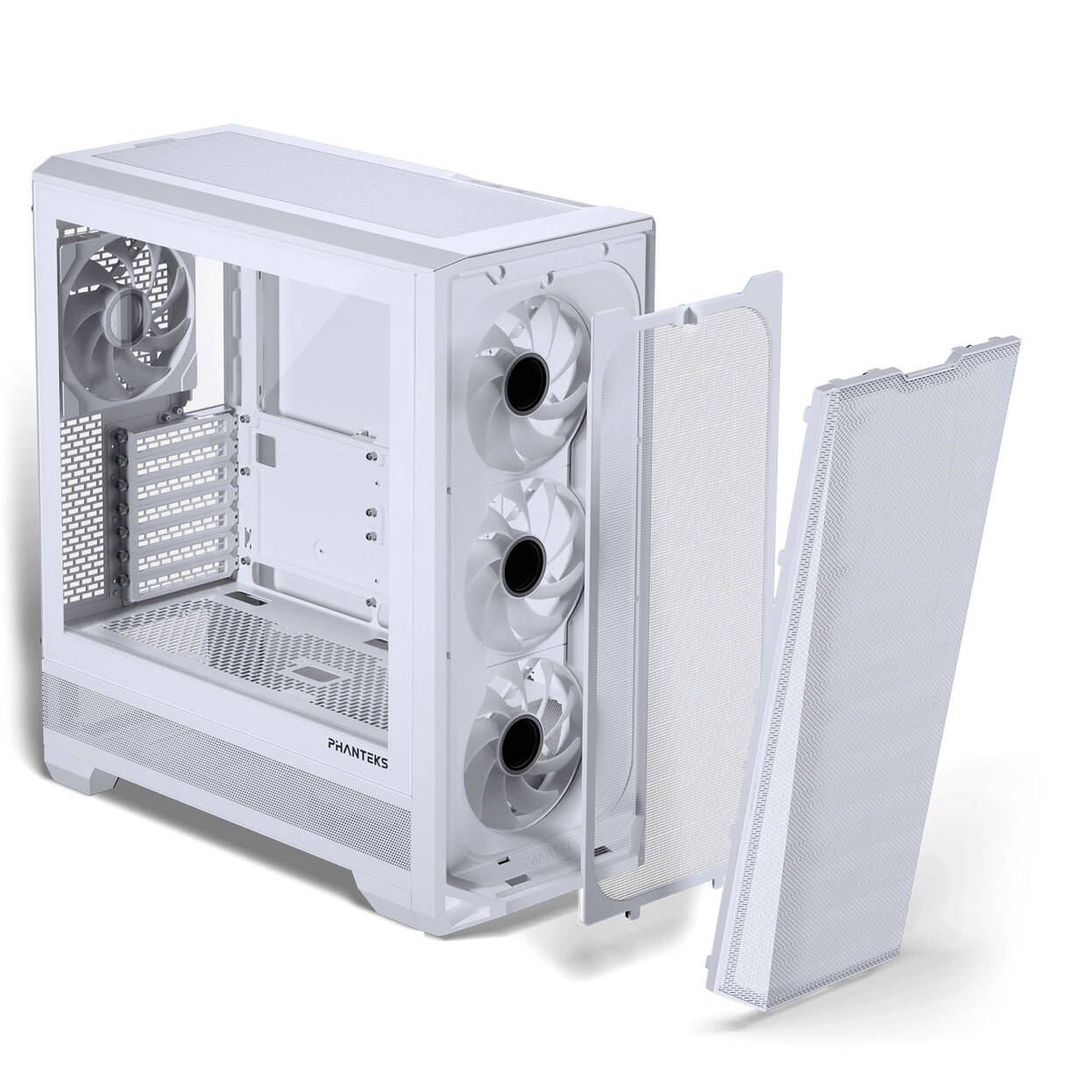 Phanteks Eclipse G400A PC Case + Glacier M25 Gen2 AiO Water Cooling - White