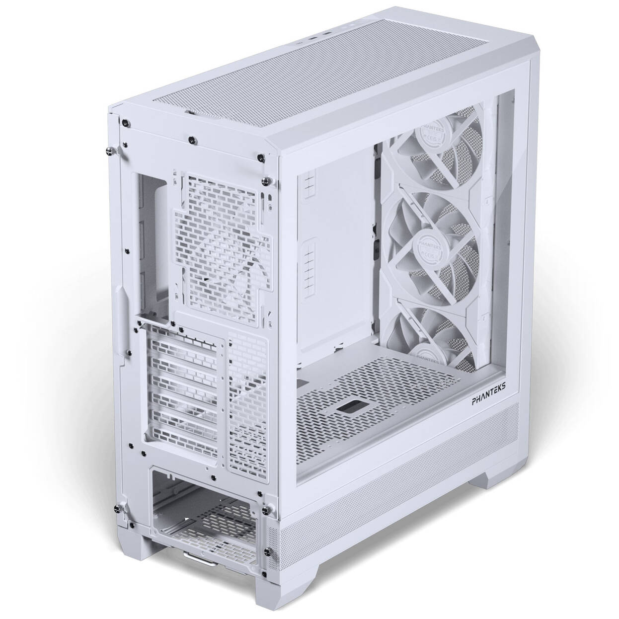 Phanteks Eclipse G400A PC Case + Glacier M25 Gen2 AiO Water Cooling - White