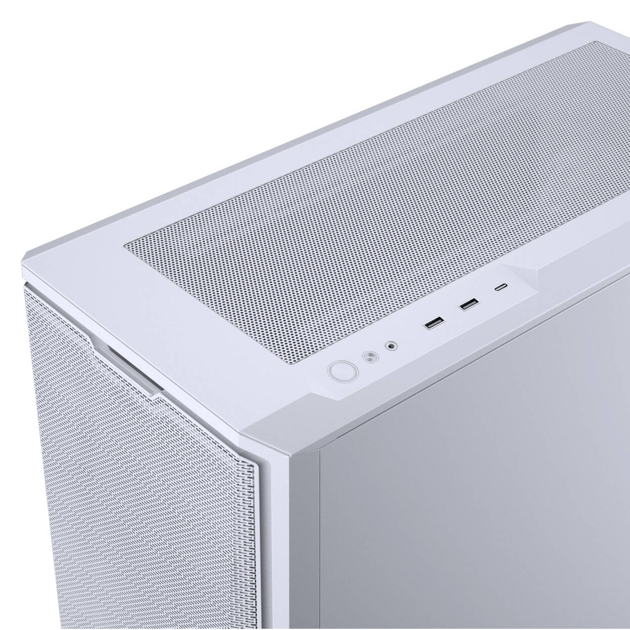 Phanteks Eclipse G400A PC Case + Glacier M25 Gen2 AiO Water Cooling - White