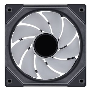 Lian Li UNI FAN SL-INF 120 ARGB Reverse Blade Fan, 3-pack including controller + 1x UNI FAN SL-INF 120 PWM Fan - Black
