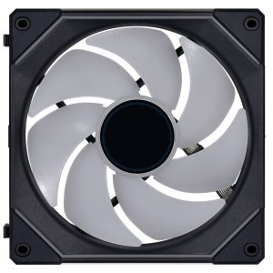 Lian Li UNI FAN SL-INF 140 ARGB Reverse Blade PWM Fan, 3-Pack Single Fans (Without Controller) - 140mm, Black