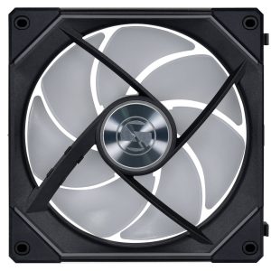 Lian Li UNI FAN SL-INF 140 ARGB Reverse Blade PWM Fan, 3-Pack Single Fans (Without Controller) - 140mm, Black