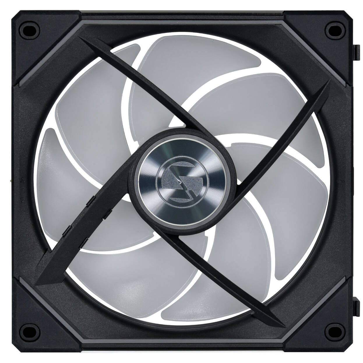 Lian Li UNI FAN SL-INF 140 ARGB Reverse Blade PWM Fan, 3-Pack Single Fans (Without Controller) - 140mm, Black