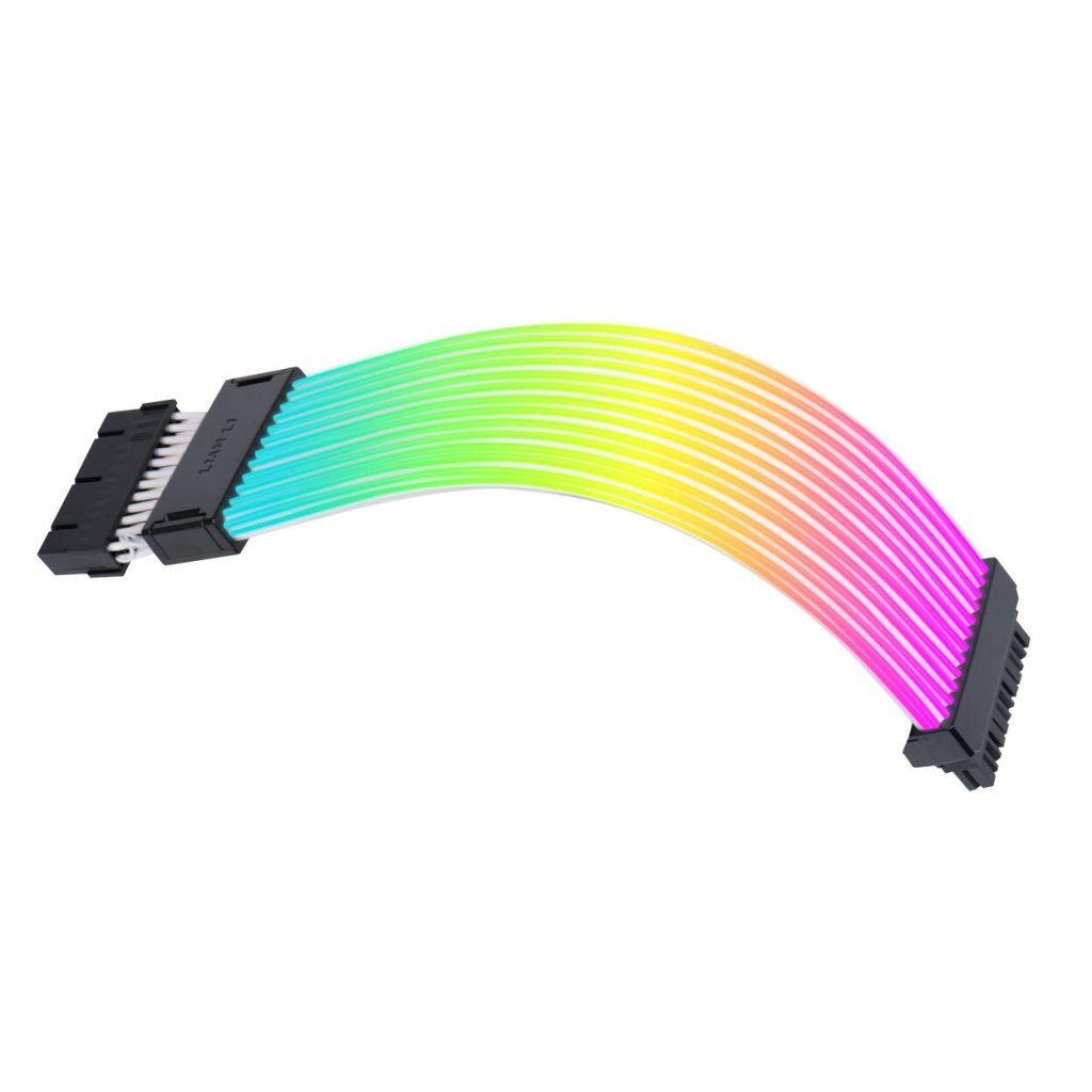 Lian Li Strimer Wireless 24-Pin RGB Motherboard Cable + Strimer Wireless 12V-2x6 GPU Cable Wide