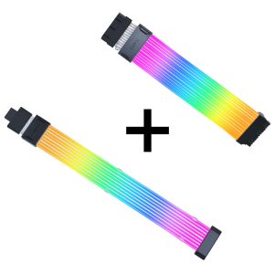 Lian Li Strimer Wireless 24-Pin RGB Motherboard Cable + Controller + Strimer Wireless 12V-2x6 GPU Cable