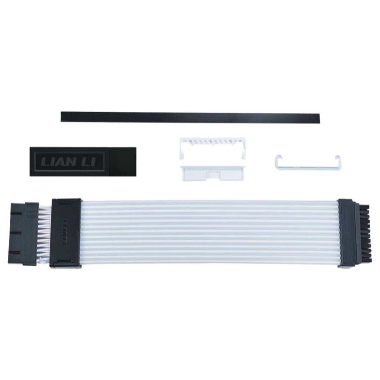 Lian Li Strimer Wireless 24-Pin RGB Motherboard Cable + 12V-2x6 GPU Cable Wide + 8.8 Universal Screen - Black
